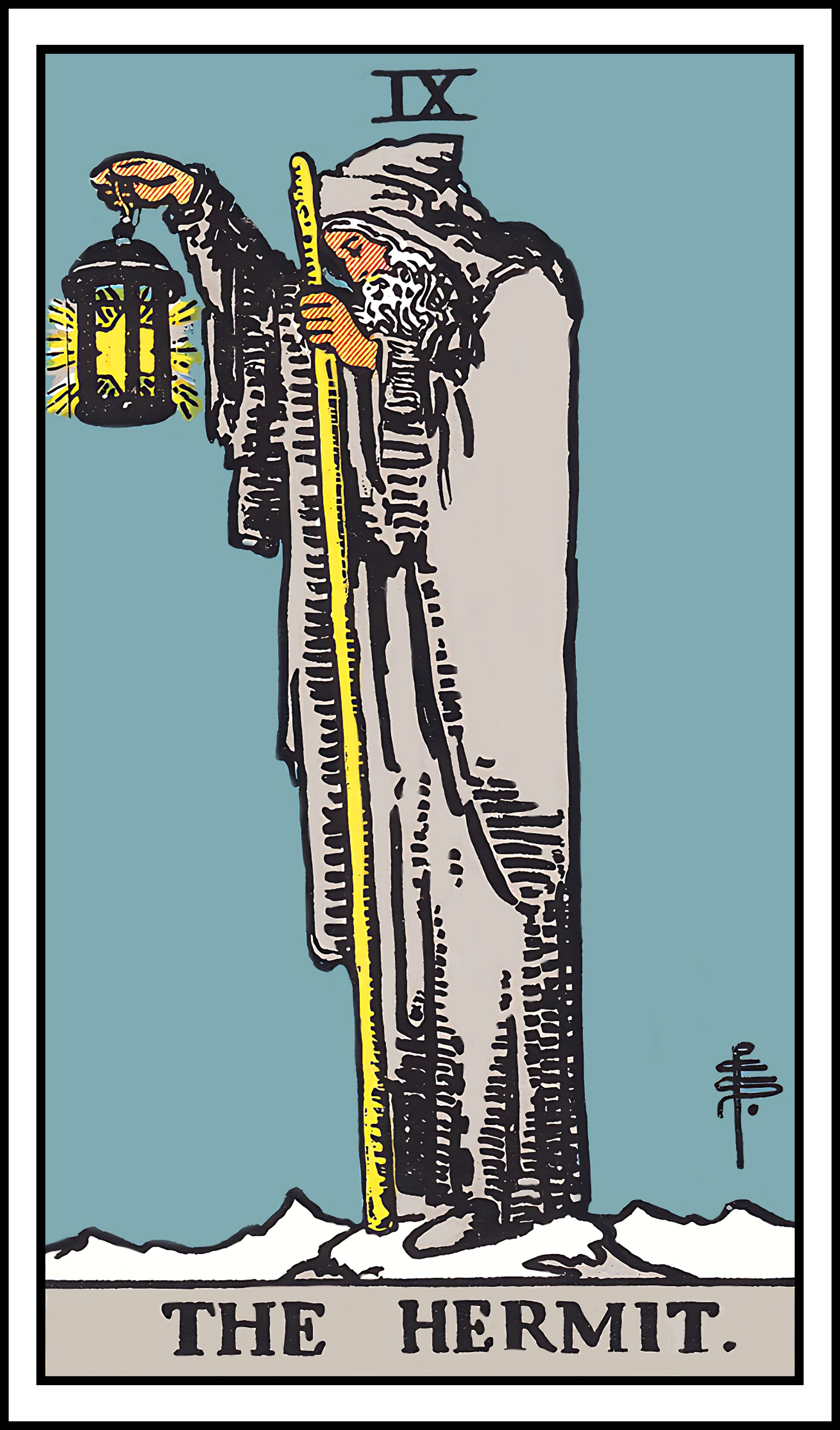 The Hermit card used in Misty Echoes